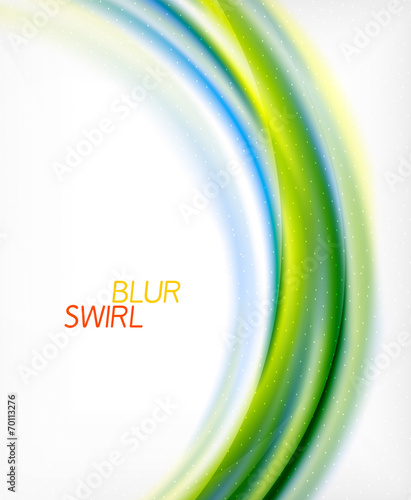 Business color swirl, minimal design template