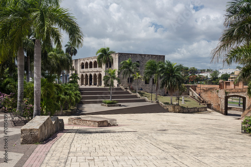 Alcazar de Colon in Santo Domingo, Caribbean © alex_bendea