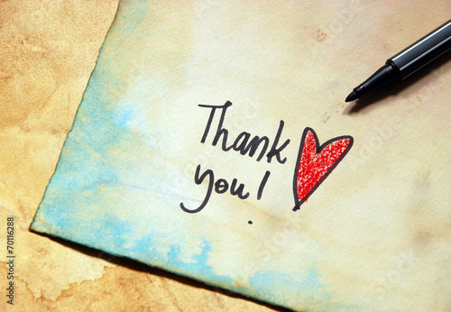 thank you message
