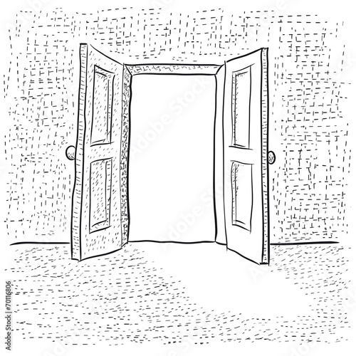open door