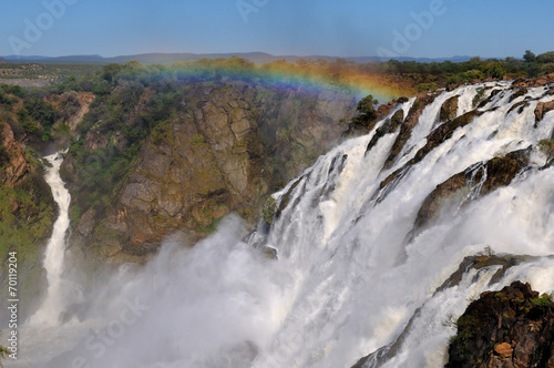 The Ruacana waterfalls  Namibia