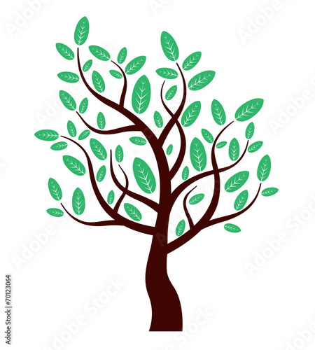 vector eco tree
