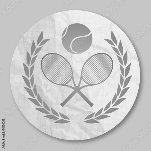 Tennis emblem