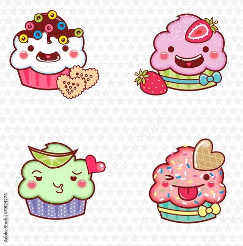 cupcake cartoon 02