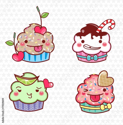 cupcake cartoon 03