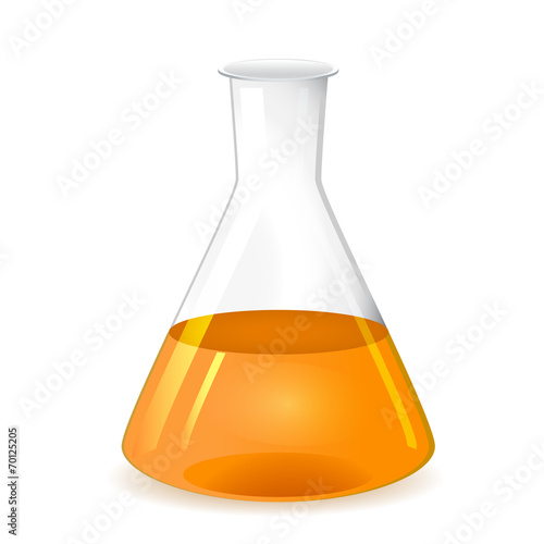 Chemical conical flask - Erlenmeyer flask