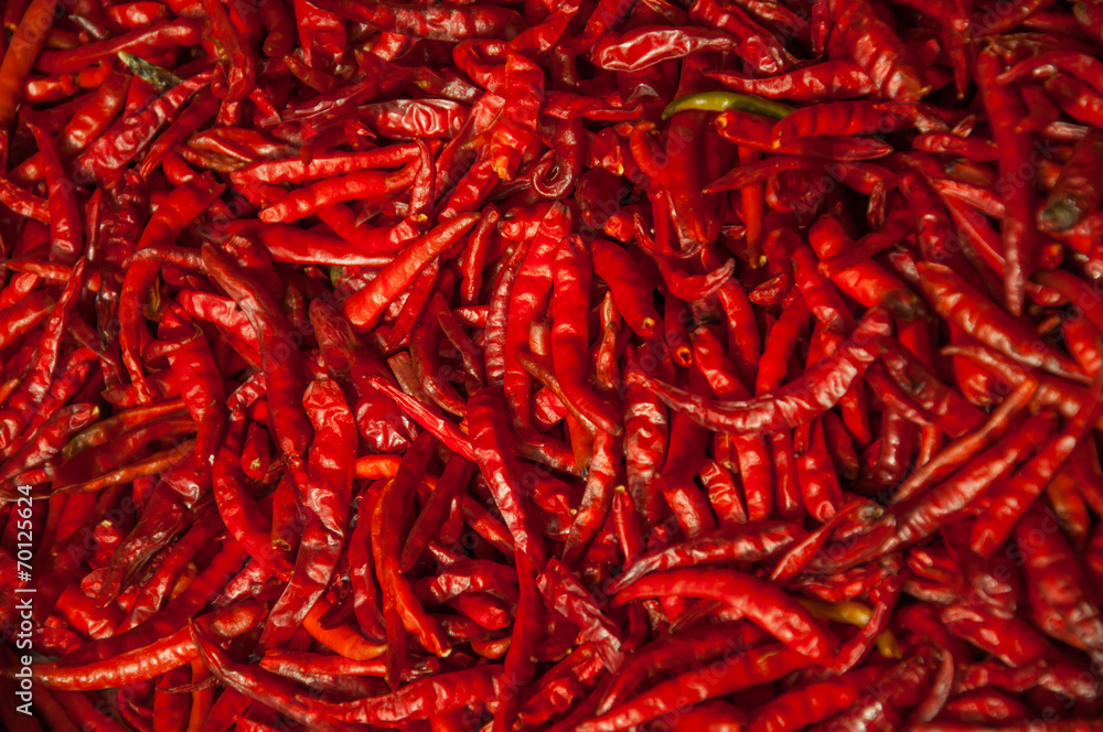 red chilli texture background