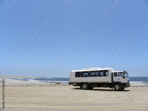 Tourtruck at Namibian Atlantic Coast © winterbilder