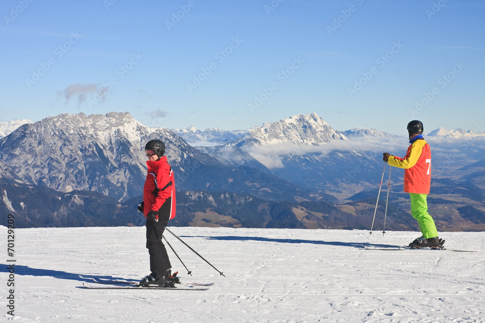 Ski resort Schladming . Austria Ski resort Schladming . Austria