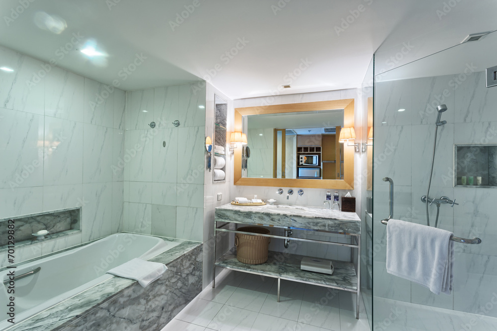 Obraz premium modern bathroom interior