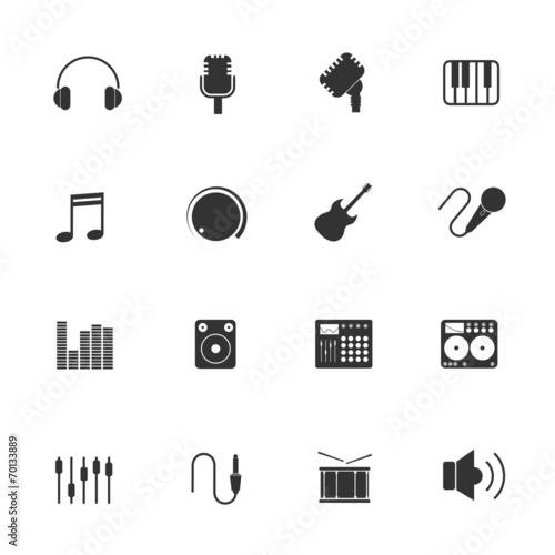 Music Icons.