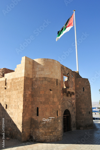 Aqaba Fort in Aqaba, South Jordan