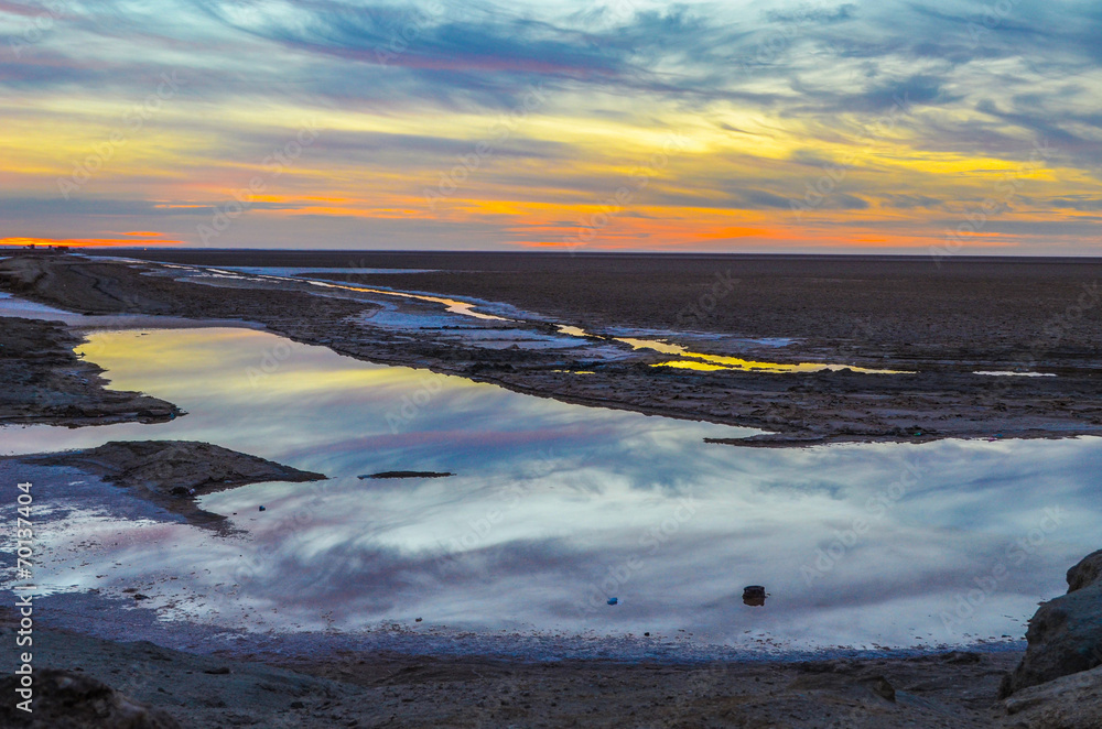 Fototapeta premium Sky reflection