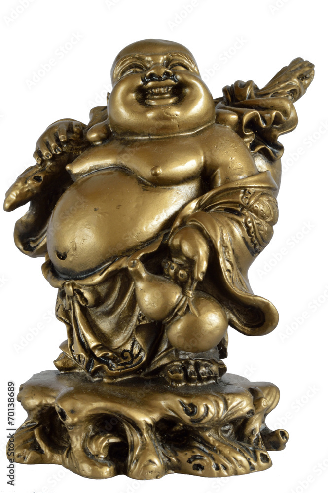 Happy Buddha - obrazy, fototapety, plakaty 