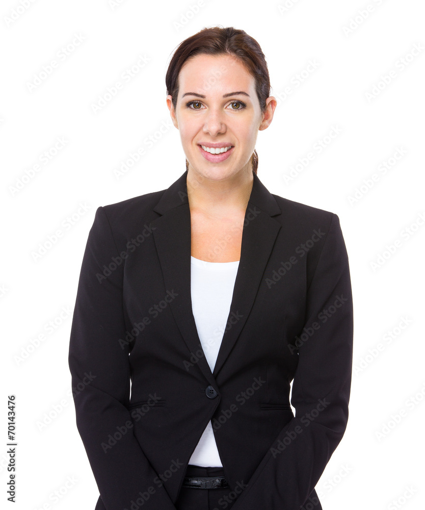 Brunette businesswoman portrait Brunette businesswoman portrait