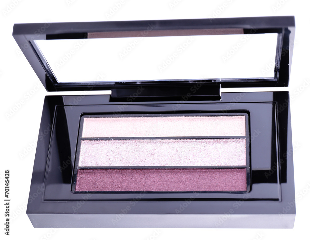 Eyeshadow set isolated on white Eyeshadow set isolated on white