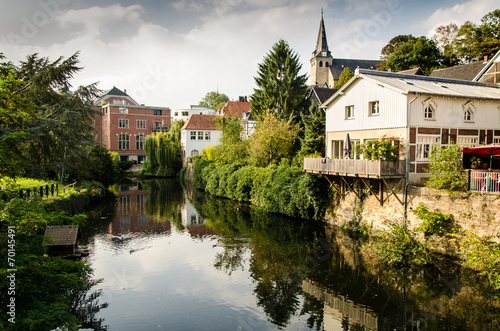 Blick auf Essen-Kettwig in NRW