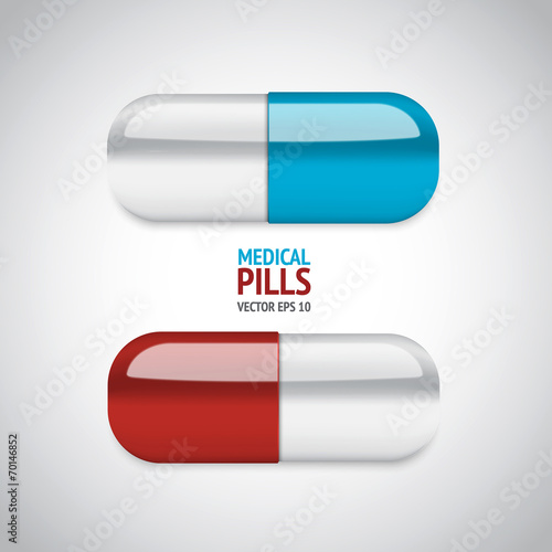 Blue and red pills
