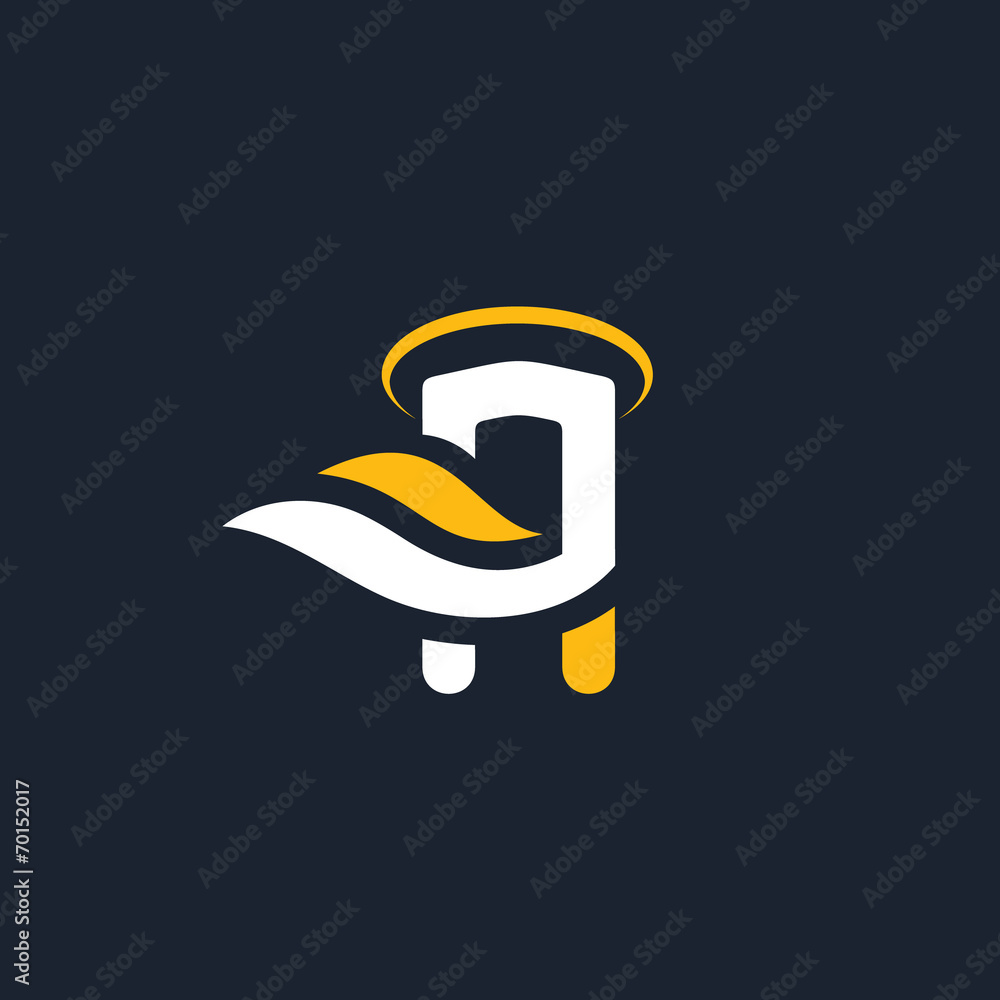 Sign the letter P and A Stock Vector Adobe Stock