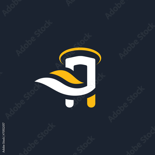 Sign the letter P and A