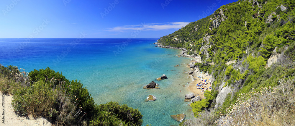 Panorama - Mirtiotissa Beach, Korfu