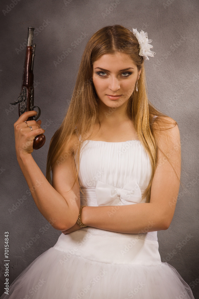 bride with a pistol bride with a pistol