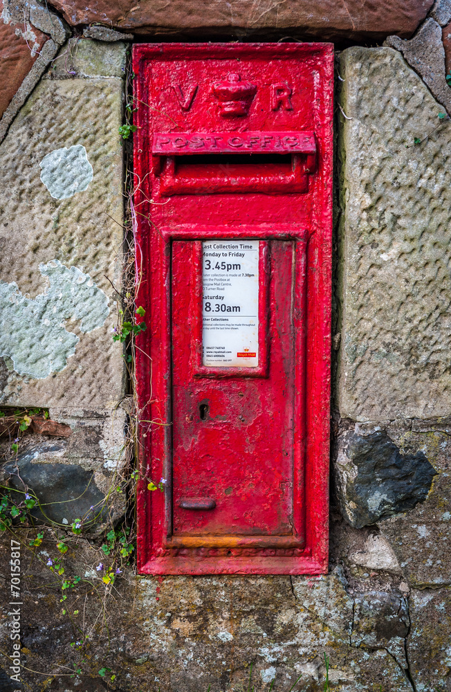 Victorian Mail box Victorian Mail box