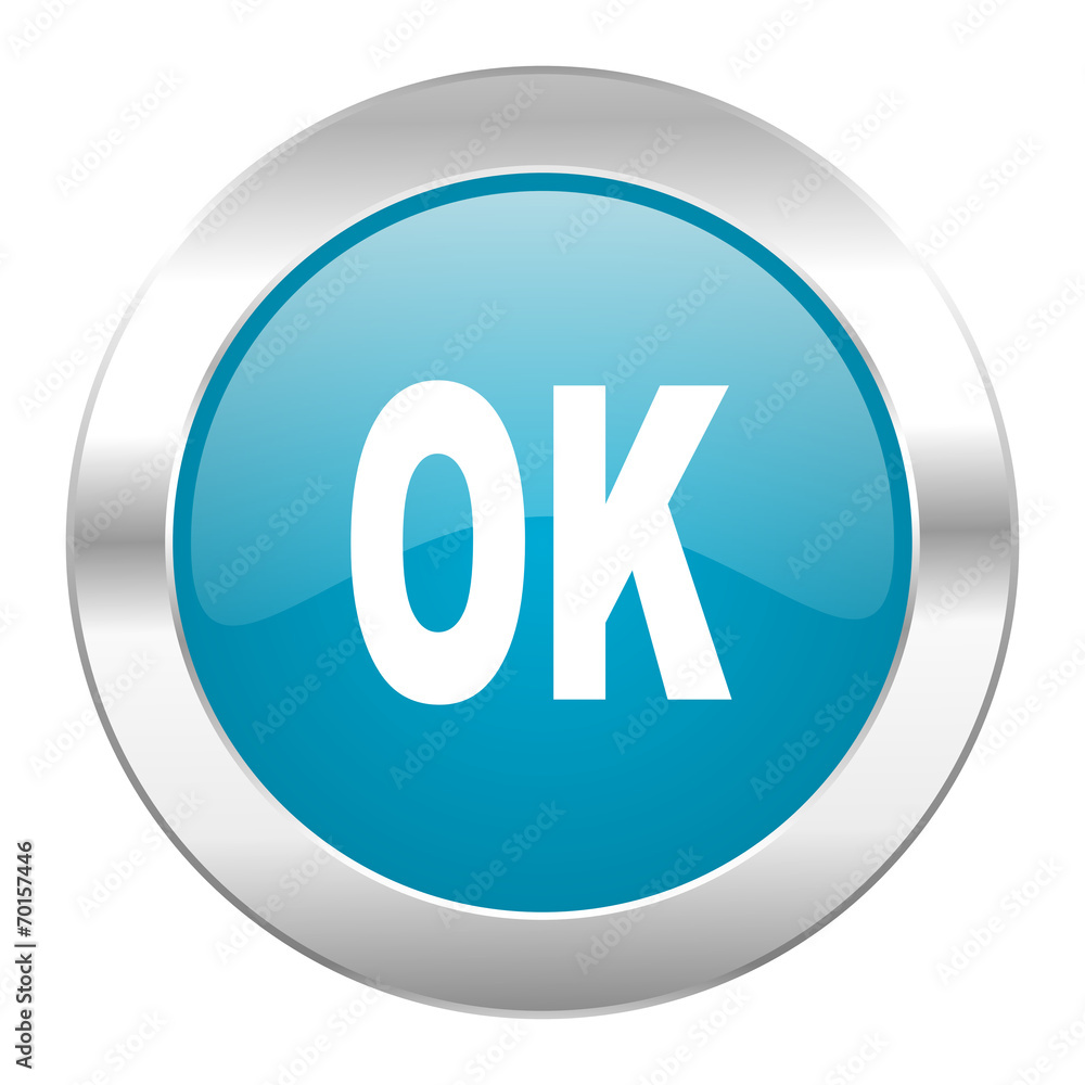 ok internet blue icon ok internet blue icon