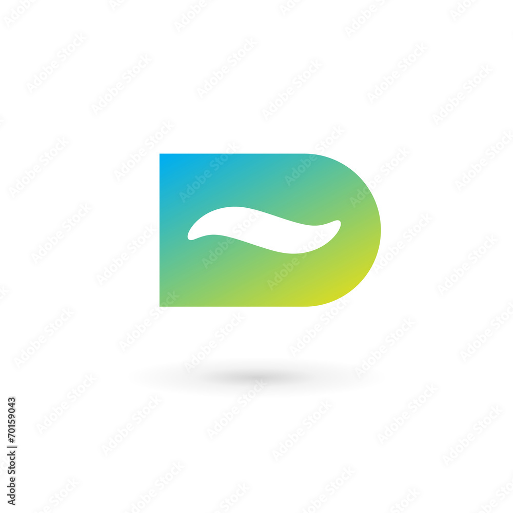 Letter D logo icon design template elements Letter D logo icon design template elements