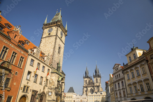 fort and towers in Prague