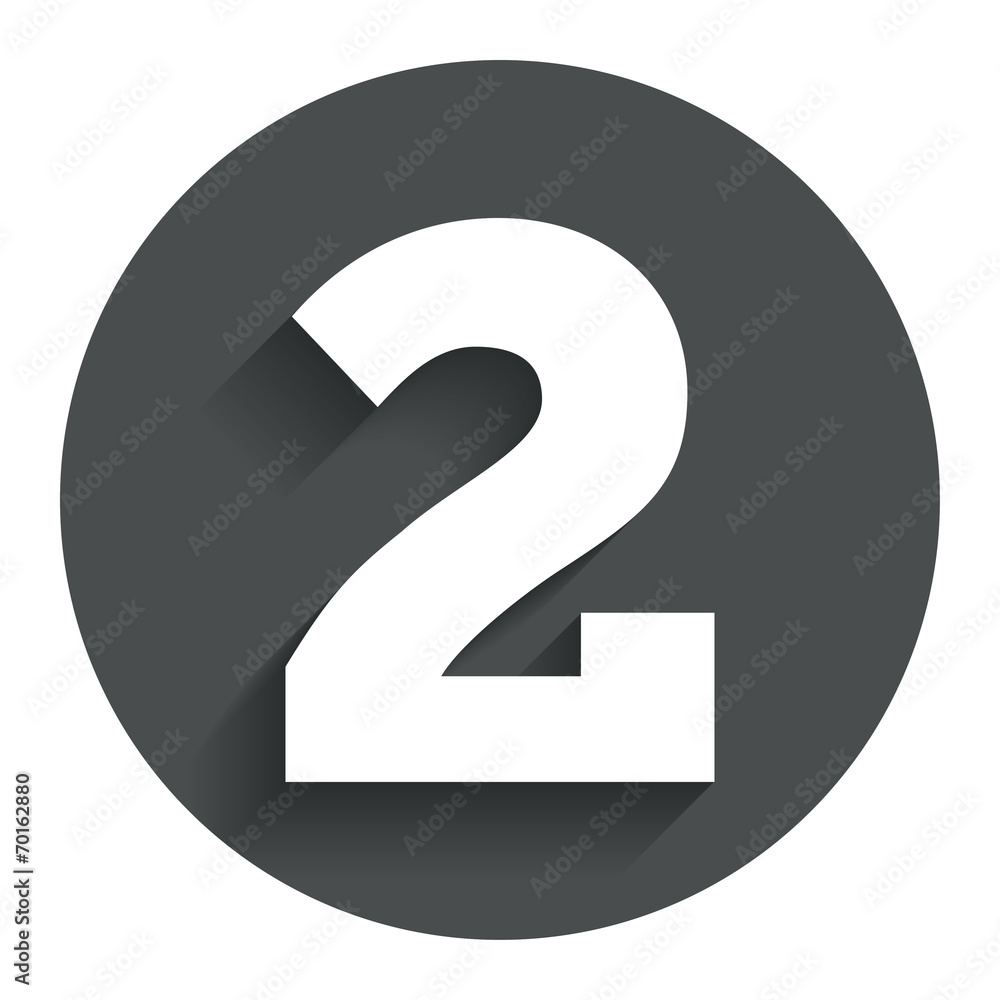 Second place award sign. Winner symbol. Second place award sign. Winner symbol.