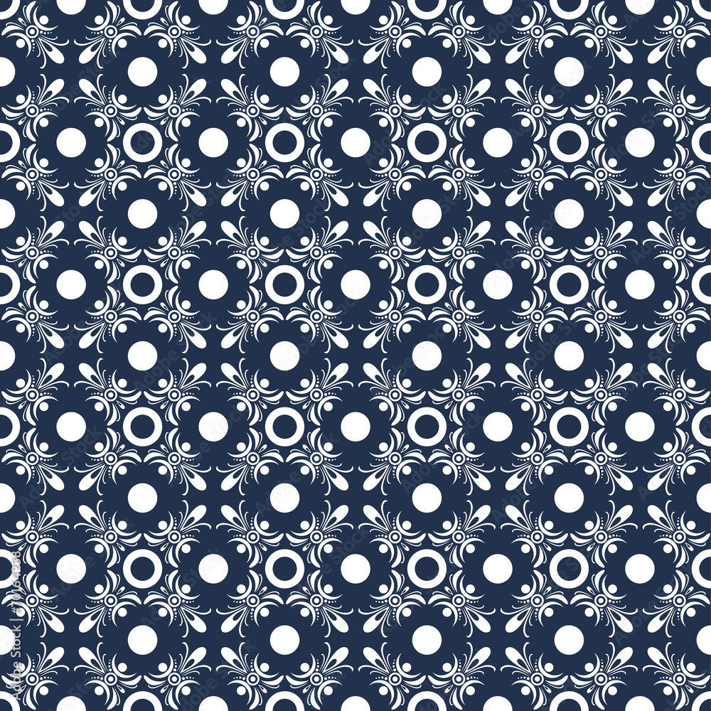 Blue Night Pattern 2 Blue Night Pattern 2