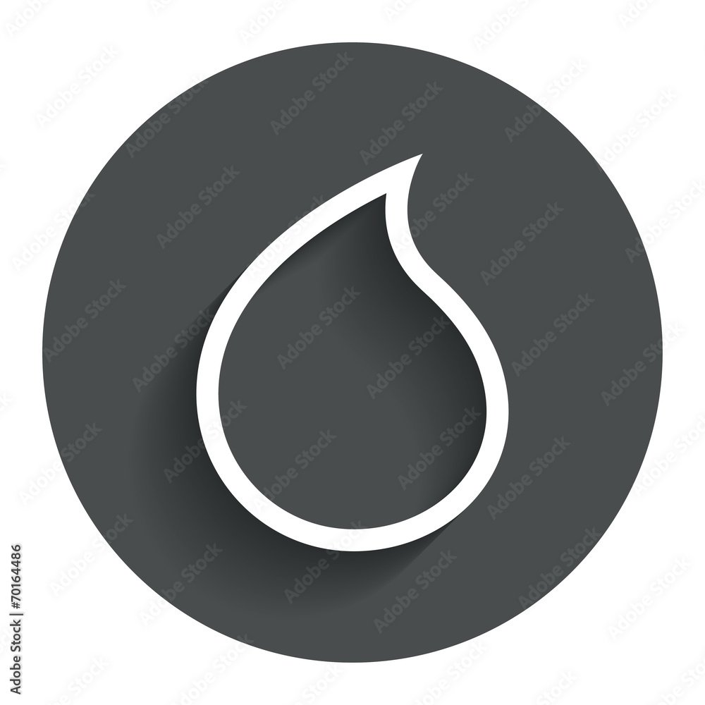 Water drop sign icon. Tear symbol. Water drop sign icon. Tear symbol.