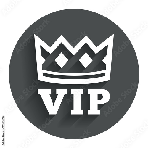 Vip sign icon. Membership symbol.