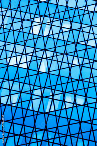 Abstract glass background