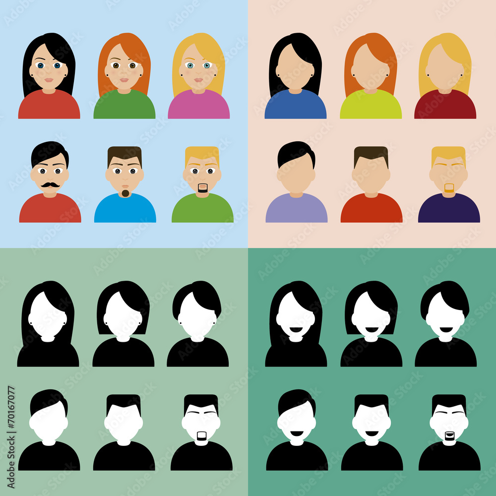 People icons People icons