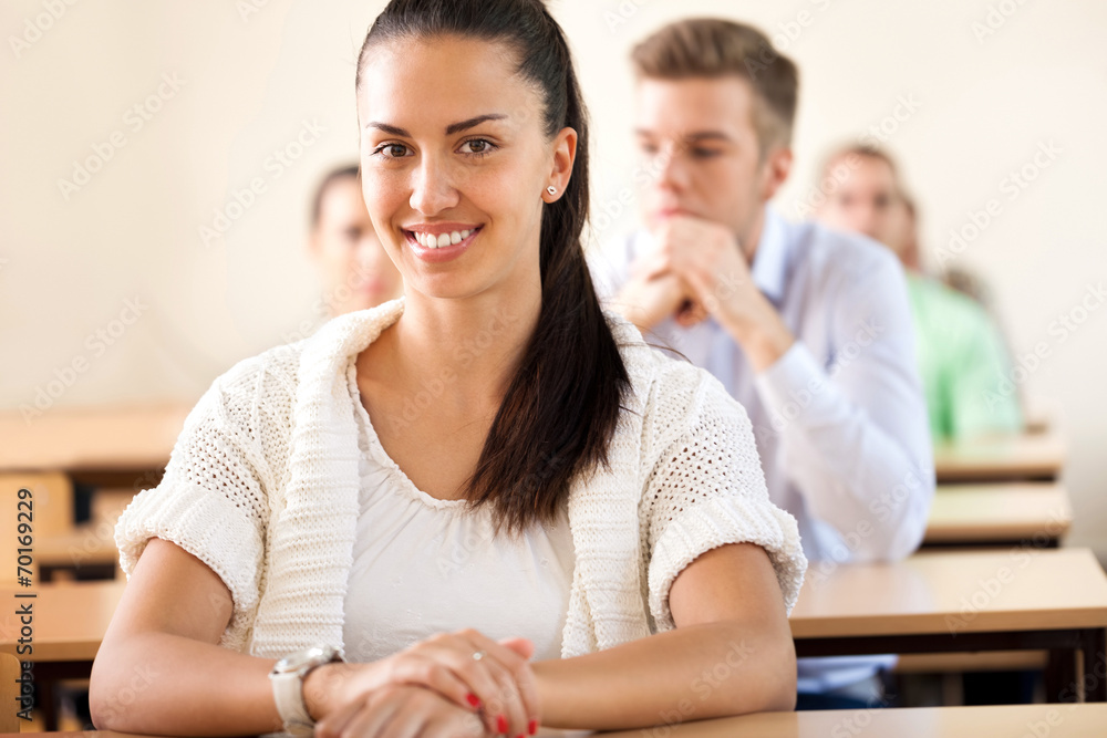 Student in class Student in class