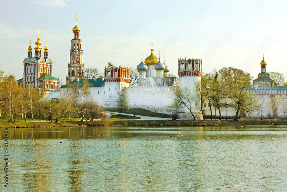 Obraz premium Moscow, Novodevichiy monastery