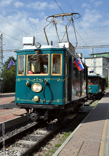 view of the historic train