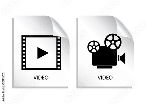 Video file icons