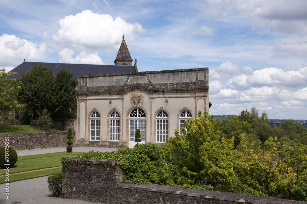 Jardins de l'évêché à Limoges