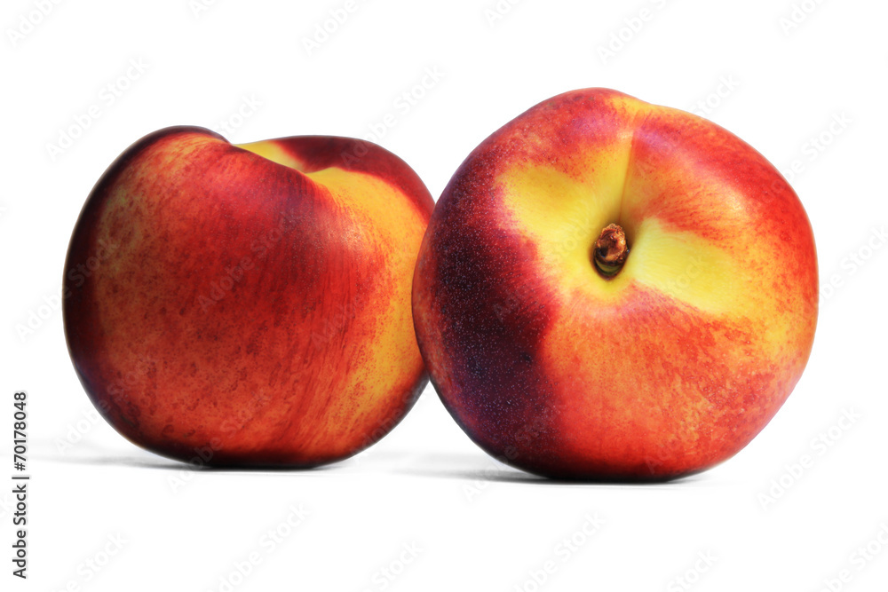 Nectarines isolated Nectarines isolated
