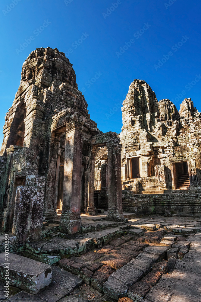 Fototapeta premium Bayon temple in Angkor Wat complex