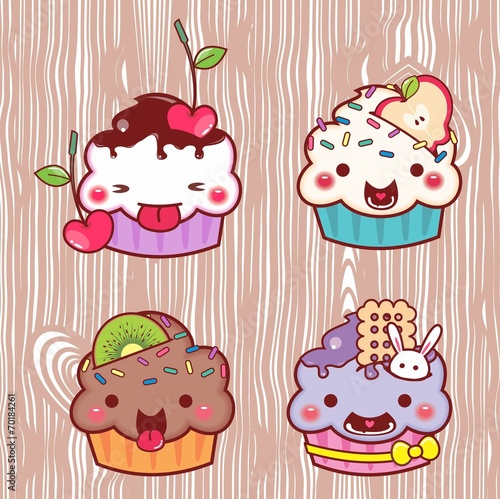 cartoon cupcake 19