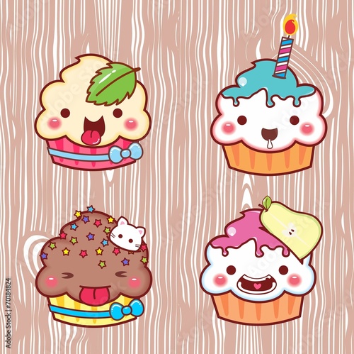 cartoon cupcake 22