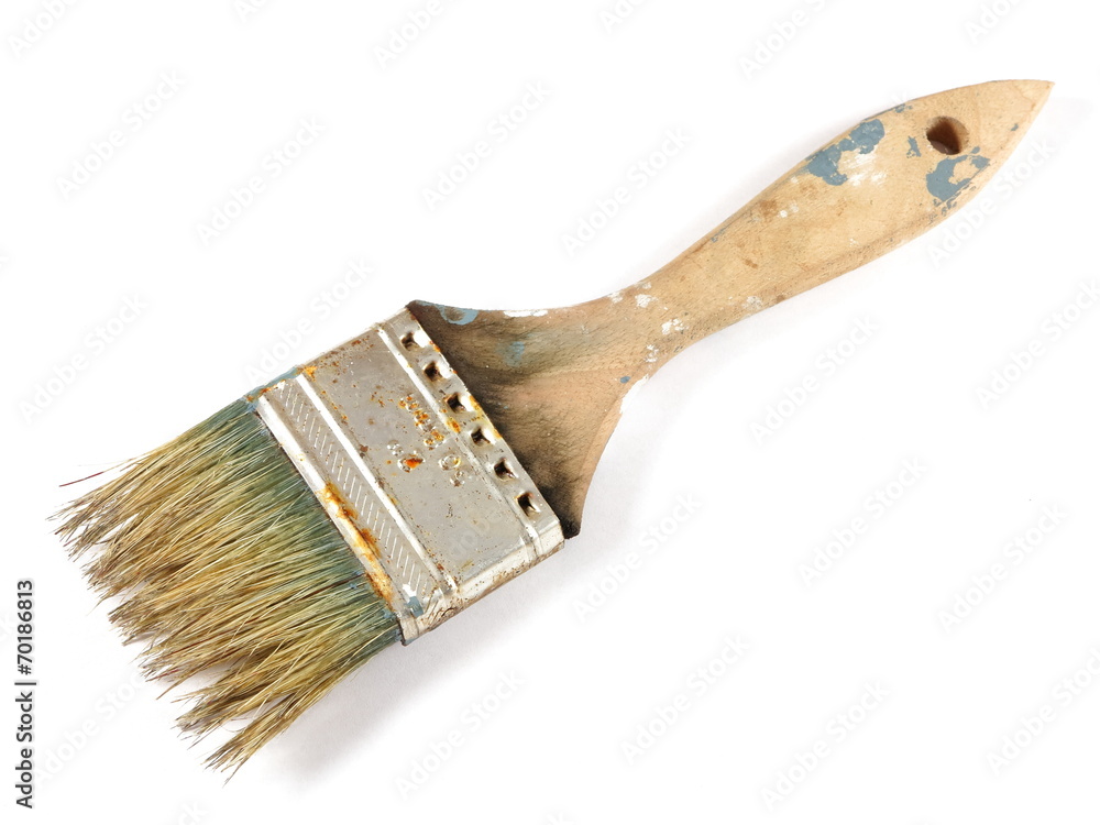 Used Paint Brush Stock Photo | Adobe Stock