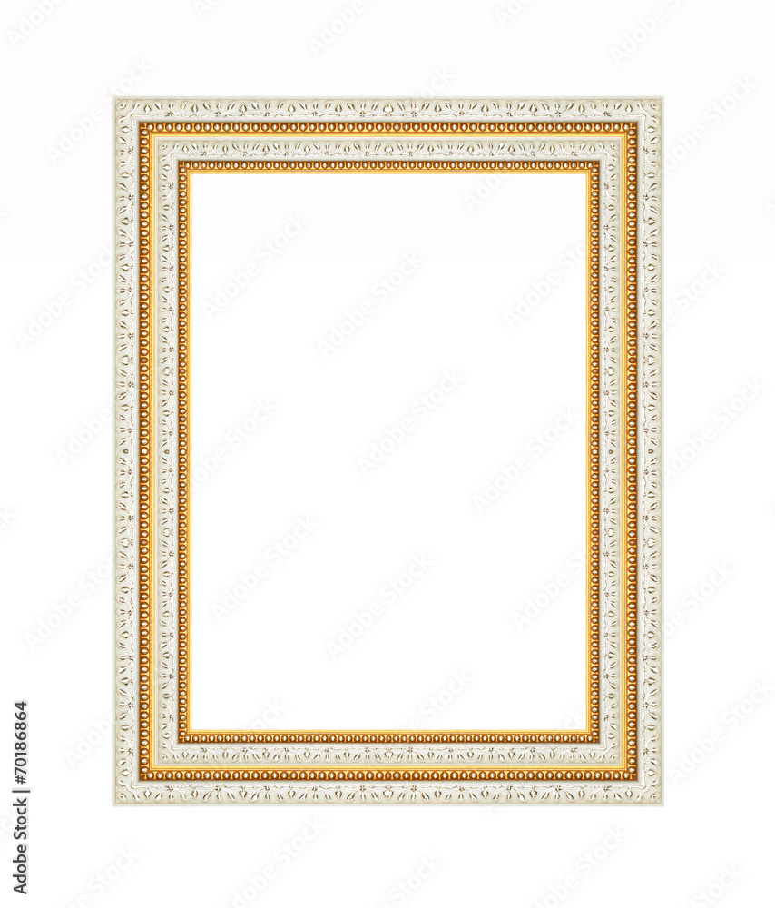 Picture frame carved wood frame Isolated on white background. Picture frame carved wood frame Isolated on white background.