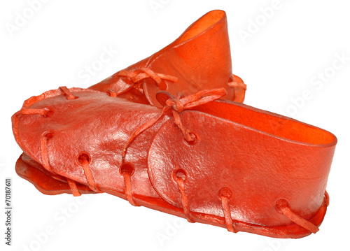 Rawhide Shoe Dog Chews