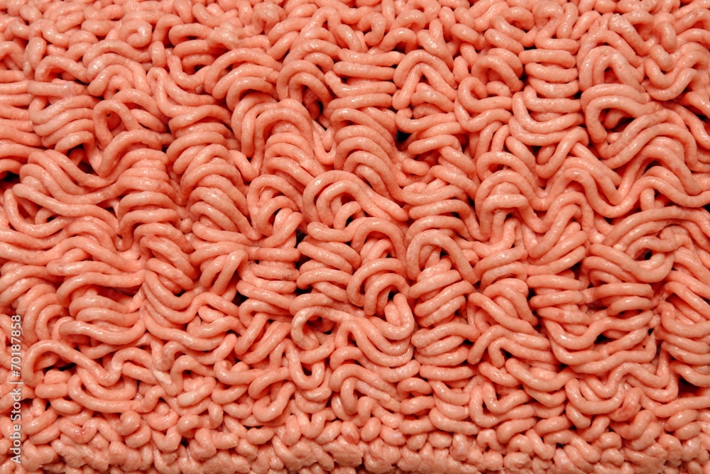 Lean ground beef ready for meat ball Lean ground beef ready for meat ball