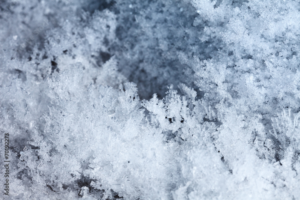 Natural frostwork Natural frostwork